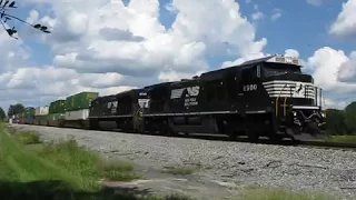 7064)-Norfolk-Southern-295: Featuring-Norfolk-Southern-Rebuilt-GE-C40-8.5W-8500-Leading