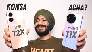 Best 5G Phone Under ₹15,000 | Realme 11x 5G vs Vivo T2x |