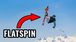 How To Flatspin 360 On Skis