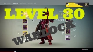 Destiny Level 30 Warlock - Raid Gear