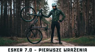 Kross Esker 7.0 - Pierwsze wrażenia z jazdy