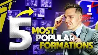 5 MOST POPULAR FORMATIONS | TACTICS, SETUP & PRO TIPS - eFootball 2024