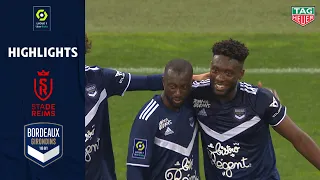 STADE DE REIMS - FC GIRONDINS DE BORDEAUX (1 - 2) - Highlights - (SdR - GdB) / 2020-2021