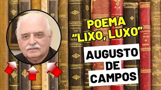 Conheça o poema "Lixo, Luxo" de Augusto de Campos | Poesia Concreta