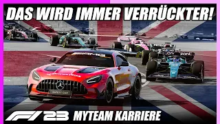 Die Saison wird immer verrückter! 😵 | F1 23 Myteam Karriere #30: Großbritannien GP