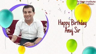 Birthday Celebration of Anuj Sir 2022 | SRIC