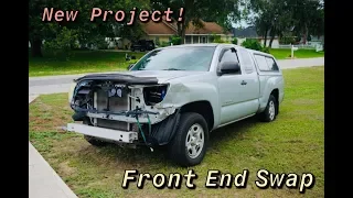 Rebuilding a Wrecked Toyota Tacoma