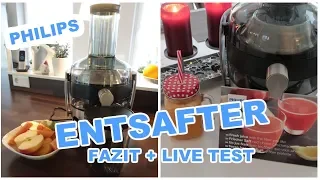 Philips HR1921/20 ENTSAFTER + FAZIT + LIVE TEST | DaniLu