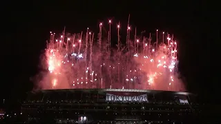 Tokyo 2020 opening ceremony ends with fireworks display | Olympic Games | 东京奥运会 开幕式 烟花表演 东京新国立竞技场
