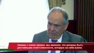 Достояние Республики - взгляд первого Президента РТ Минтимера Шаймиева