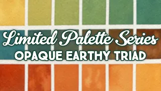 Limited Palette Series Ep. 1 | Naples Yellow, Cobalt Turquoise, Terra Cotta