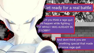 RAGE MESSAGES From TRASH TALKER Who Got DESTROYED By My 'PATHETIC Freeza Race' CaC [Xenoverse 2]