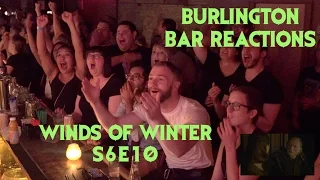 Burlington Bar Reacts to Game of Thrones S6E10 Pt. 1 // Bar LOSES It's MIND!