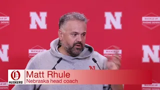 Nebraska's Matt Rhule full press conference from Oct. 4th, 2023