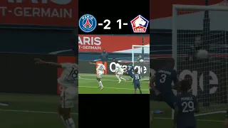 PSG vs LOSC ⚽⚽⚽ #football #viral #shorts #psg #short #youtubeshorts #mbappe #messi #neymar