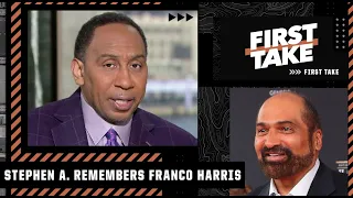 Stephen A. remembers Steelers legend Franco Harris | First Take