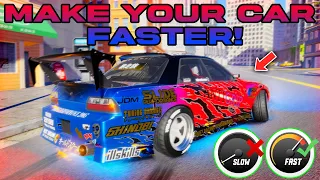 How To Make Any Car Faster! In CarX Drift Racing