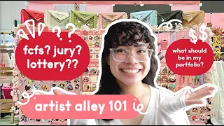 How to Find and Apply for Artist Alley for Beginners in 2024! | Artist Alley 101