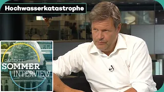 Jahrhundert-Flut: Brauchen wir eine radikale Wende? | Sommerinterview | Bundestagswahl 2021 | SAT.1