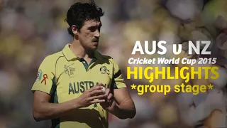 aus vs nz 2015 world cup highlights _ new zealand 2015 world cup highlights #australiavsnewzealand