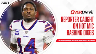 Reporter caught on hot mic bashing Diggs - OverDrive