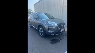 How to shift 2023 Nissan Rogue into park, reverse, and drive.