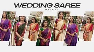 wedding saree purchase ❤️❤️ | shopping 🛍️ 🛍️ | vlog - 6