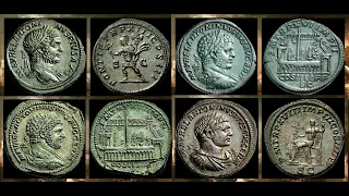 ✅ Монеты, Каракалла, 211 - 217 гг., Древний Рим, Часть 2, 🌏 Coins, Caracalla, Ancient Rome, Part 2 🏺