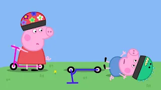 Peppa Pig New Episodes - Scooters - Kids Videos | New Peppa Pig