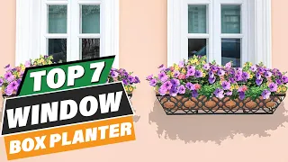 7 Must-Have Window Box Planters for Every Gardener