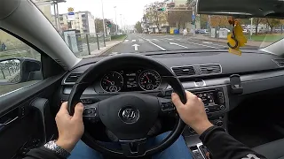 2013 Volkswagen Passat B7 [2.0 TDI, 140 HP] POV Test ride #86 CARiNIK