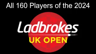 All 160 UK Open Players 2024