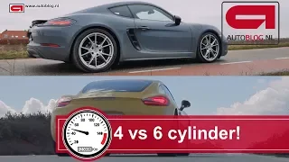 Porsche 718 Cayman vs Porsche Cayman S
