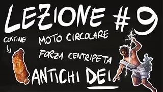 FISICA Teoria #9 - MOTO CIRCOLARE UNIFORME e ACCELERATO, FORZA CENTRIPETA