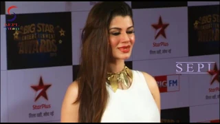 Gal Kainaat Arora on the red carpet of the 4th Big Star Entertainment Awards