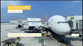Asiana Airlines (Business) | Los Angeles - Seoul/Incheon | A380-800 | Trip Report 28