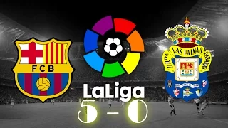 Barcelona vs Las Palmas 5-0 _ All Goals - La Liga 14/01/2017 HD