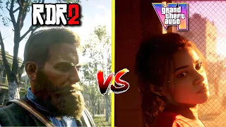 GTA 6 vs RDR2 - GRAPHICS COMPARISON