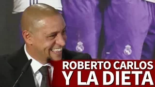 Preguntan a Roberto Carlos por la dieta de los futbolistas... su respuesta hizo partirse a la sala