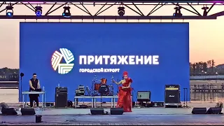 Магнитогорск, кавер проект Илона Маскова, в Притяжение, на день города и Металлурга (15.07.2023)