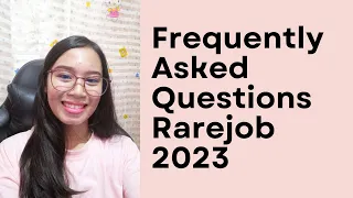 Frequently Asked Questions about Rarejob 2023