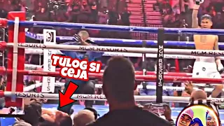 Mark Magsayo Vs Ceja Round 10 Brutal Double Right Power Punch knocked out by Magsayo..