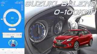 Suzuki Baleno TM 0 a 100km/h (0-62MPH) a nivel del mar