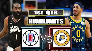 Los Angeles Clippers vs Indiana Pacers 1st QTR HIGHLIGHTS | March 25 | 2024 NBA Season