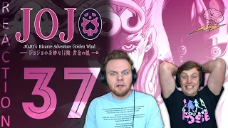 SOS Bros React - JoJo's Bizarre Adventure Part 5 Episode 37 - King of Kings!