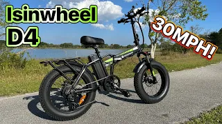 iSinwheel D4 Electric Bicycle - It Does 30MPH & It’s Affordable!