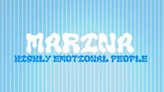 #MARINA - Highly Emotional People (Backing Vocals/Hidden Vocals)