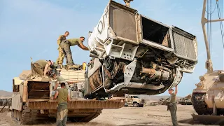 Repairing US Massive 1,500 HP M1 Abrams Engine Before Mission