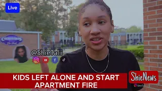 “My Kids Got Repo’d By CPS!” Neighborhood on fire by kids left alone! | ShieNews