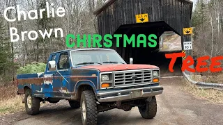 Christmas Tree Hunting in an old Ford Diesel! It’s a 6.9 idi miracle!